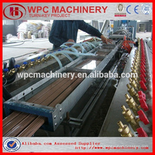 Línea de producción plástica de madera del perfil de WPC / máquina de la tarjeta de WPC / línea de la extrusora de la cubierta de WPC / máquina de WPC